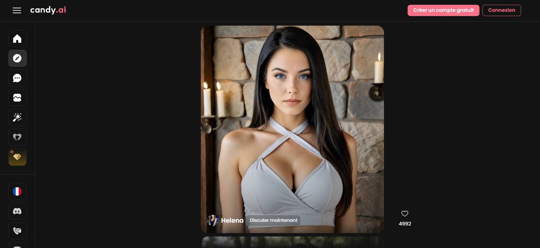 Candy.ai generiertes Bild Beispiel